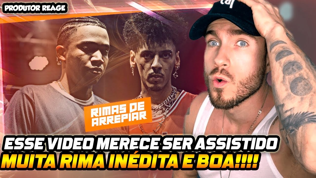 (ASSISTAM ESSE VIDEO!!) PRODUTOR REAGE 51 RIMAS de ARREPIAR! (react)