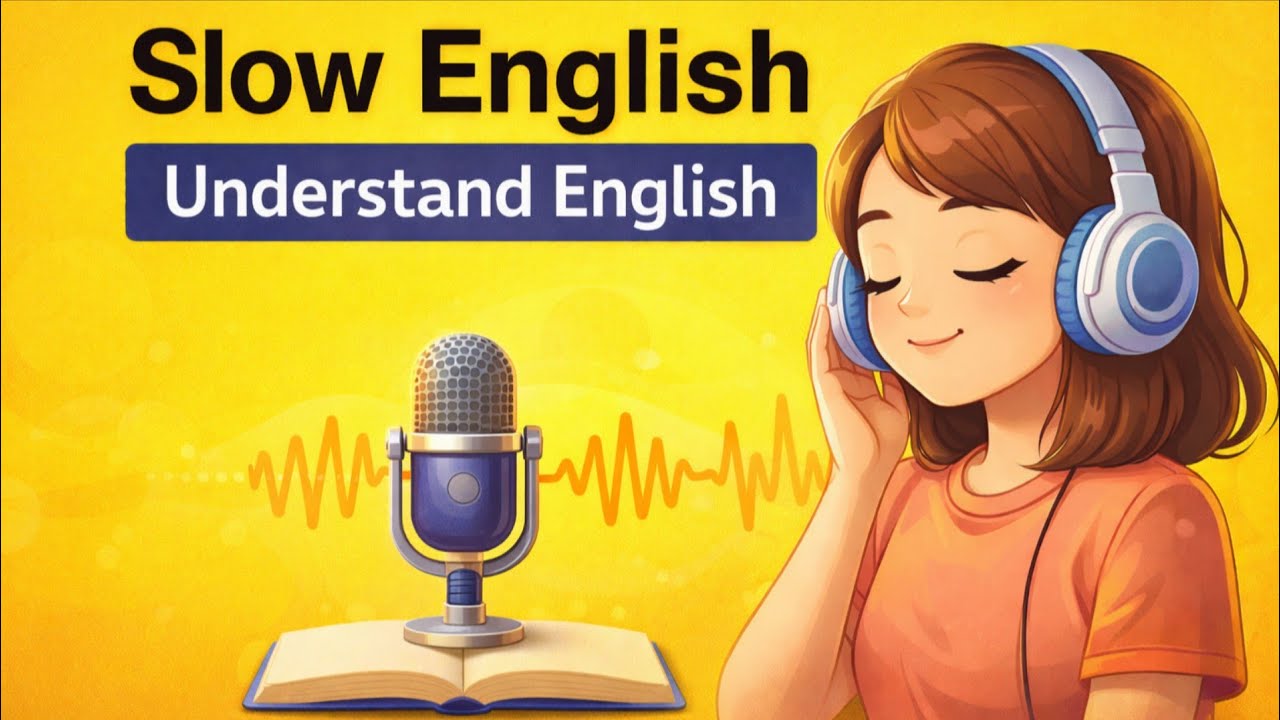 “Slow English Listening – Understand & Speak English Easily | Beginners A1/A2 Podcast”