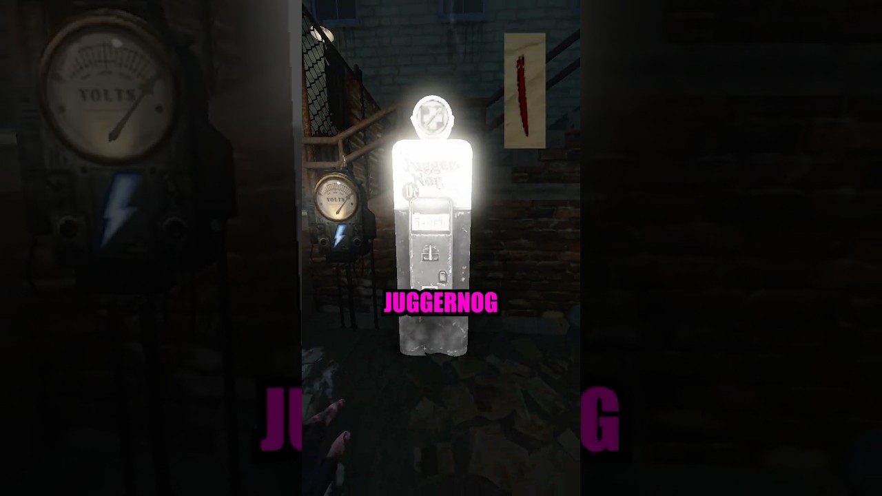 Как купить JUGGERNOG на 1-м раунде в Mob of the Dead!