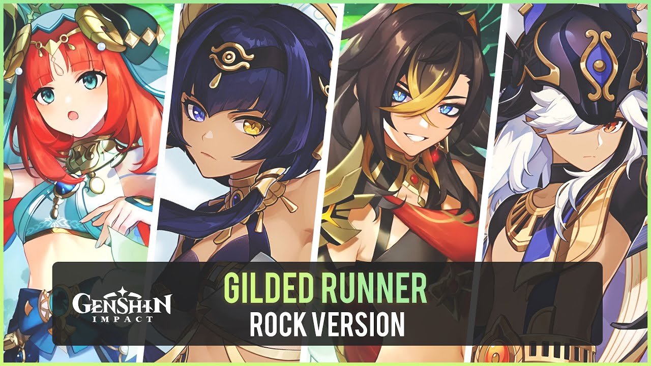 Gilded Runner (Rock Remix) Sumeru Battle Theme | Genshin Impact Sumeru OST