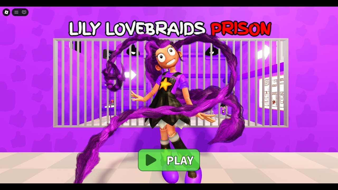 Lily Lovebraids Prison Escape! 🔥 Roblox Prison Run Obby