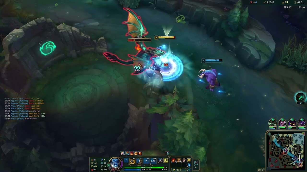 Season 16 day 12 - Game 3: Malphite v. Rek'Sai