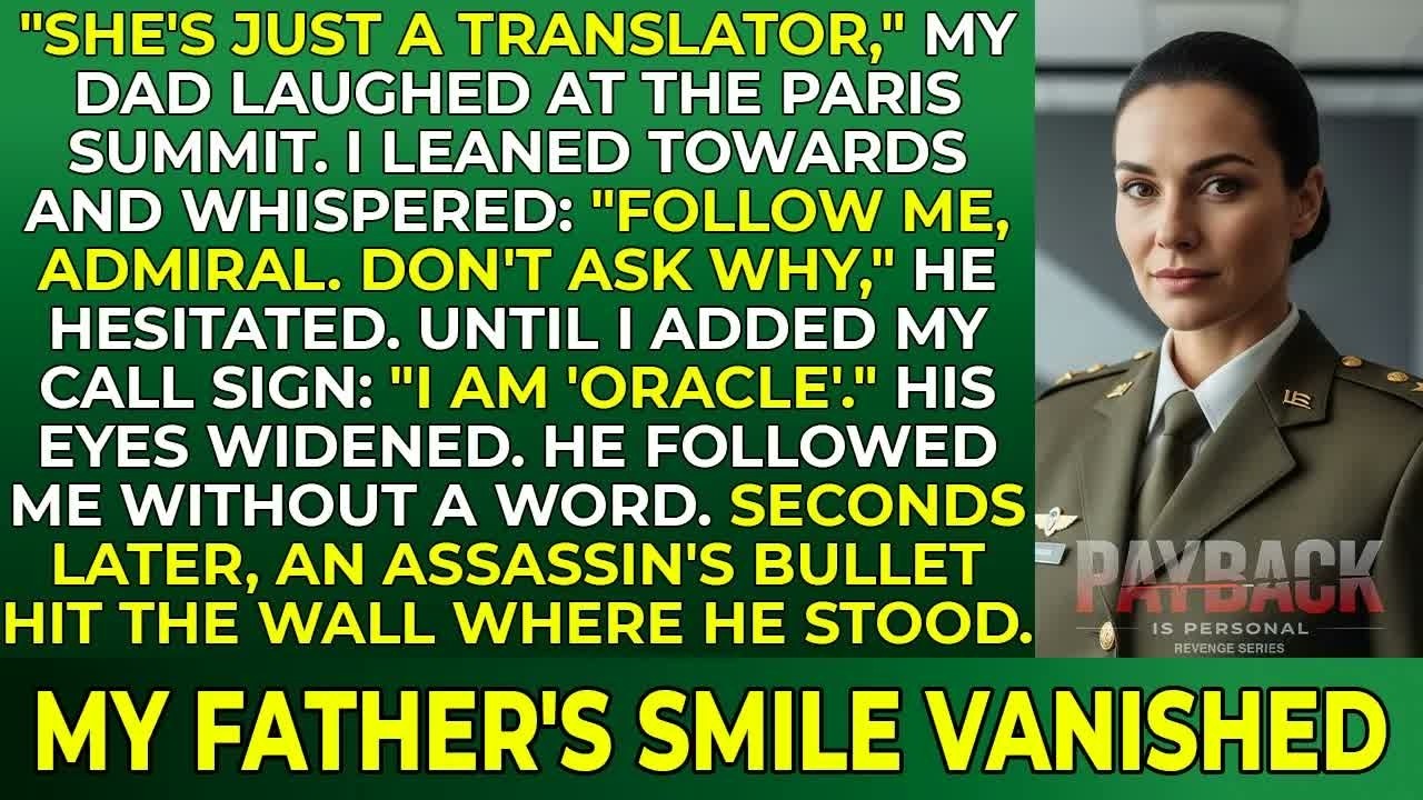 Dad Laughed At me As The Translator — Until An Admiral Obeyed My Secret Call Sign To Save His Li