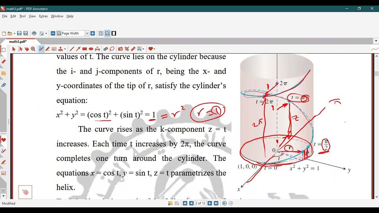 Vector-Valued Functions Part 1