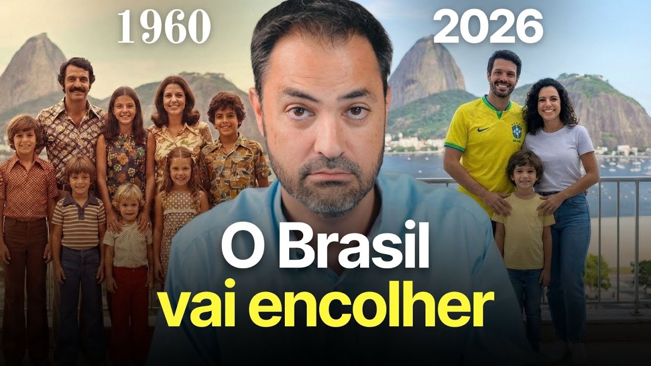 A queda populacional do Brasil está chegando rápido e poucos perceberam