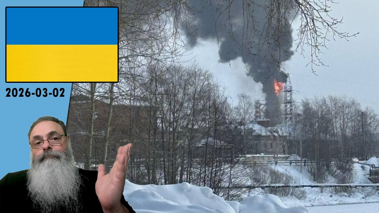 #Ucrânia 2026-03-02: UCRÂNIA atinge REFINARIAS de UKHTA e NOVOROSSISK e PROMETE AJUDA para OTAN