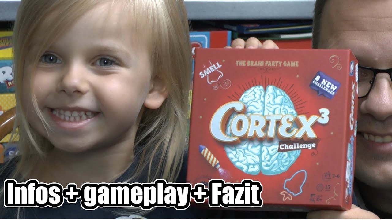 Cortex 3 Challenge (asmodee) - ab 8 Jahre - mit Karten die Riechen!