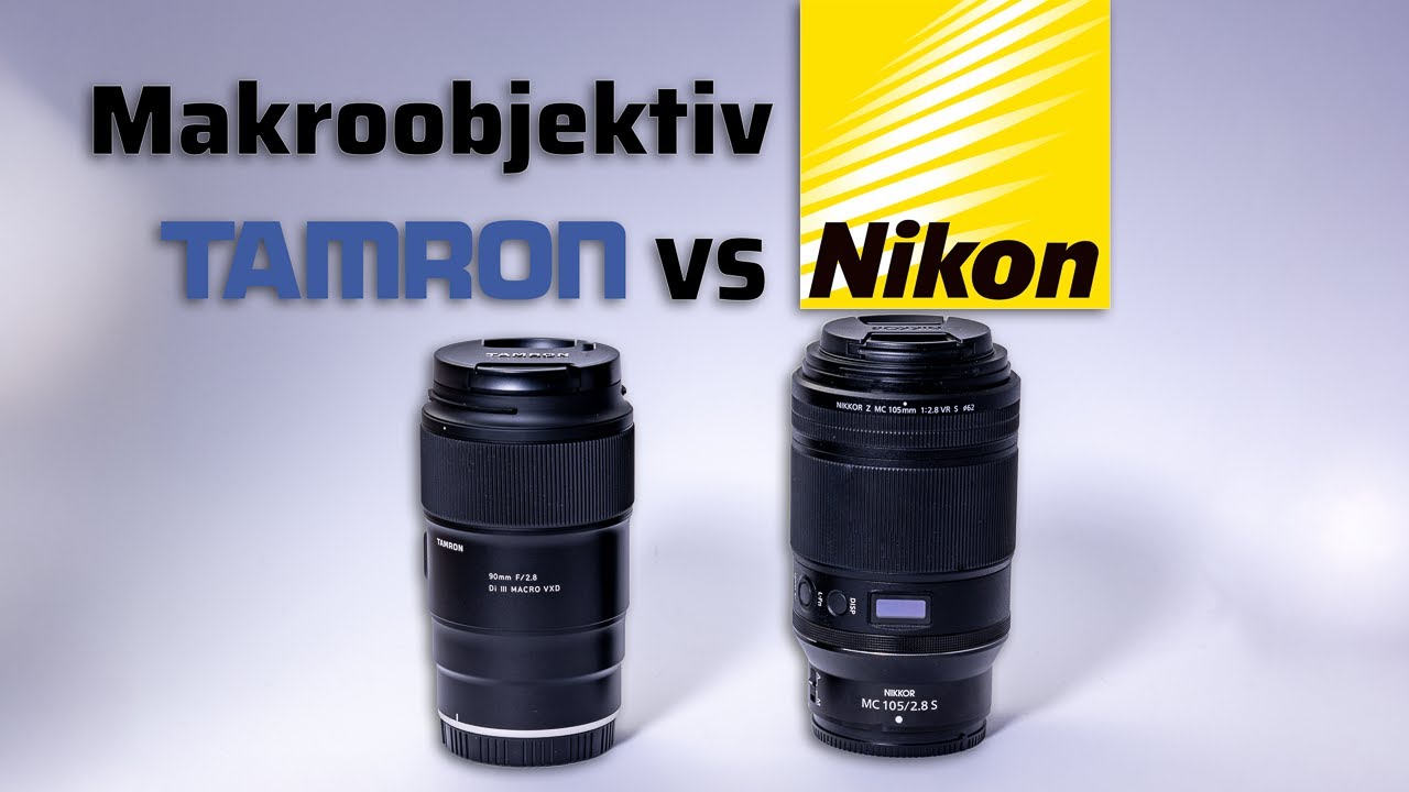 Review – Tamron 90mm F/2.8 MACRO –  TOP Makroobjektiv für NIKON Z – Test – Objektivtest  [Deutsch]