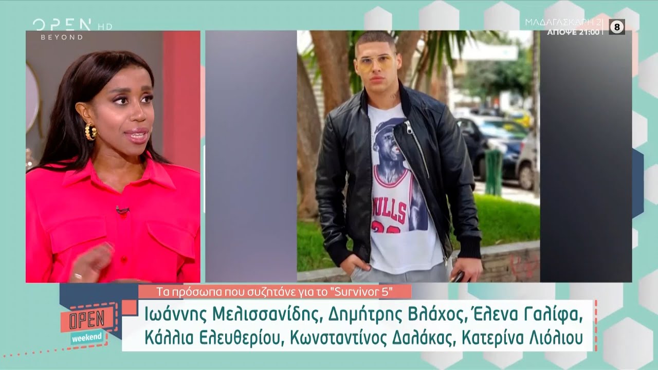 Η Ελίζαμπεθ Ελέτσι σχολιάζει τους υποψήφιους για το «Survivor 5» | OPEN Weekend 06/11/2021 | OPEN TV