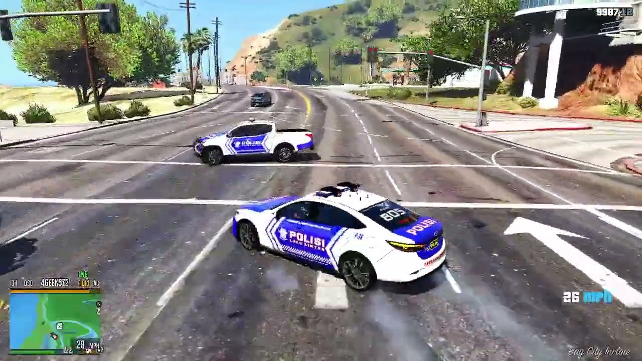 GTA 5 - NGABUBURIT #1 #gta5 #lspdfr