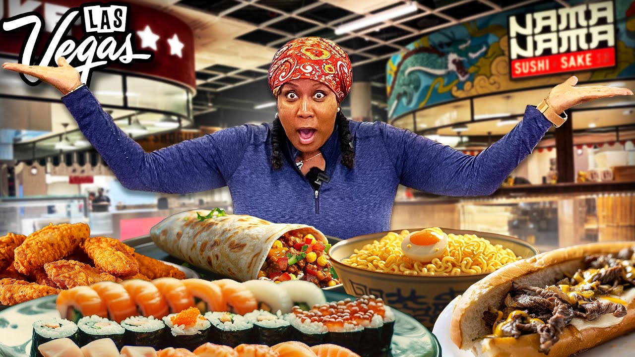 Best NEW Food Hall in Las Vegas 🤯 (Bye VEGAS Buffets)