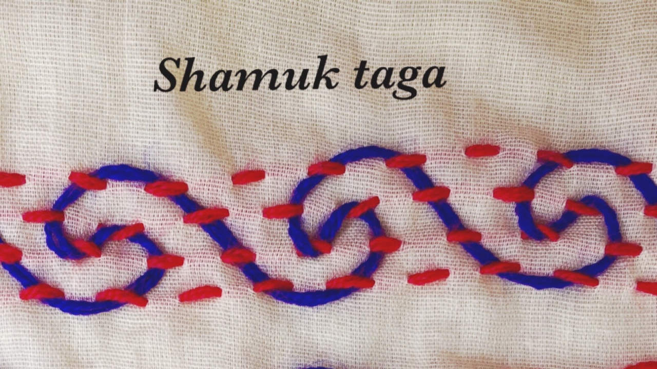 Tutorial no - 19 / Shamuk taga (nakshi)stitch/Keya's craze hand embroidery