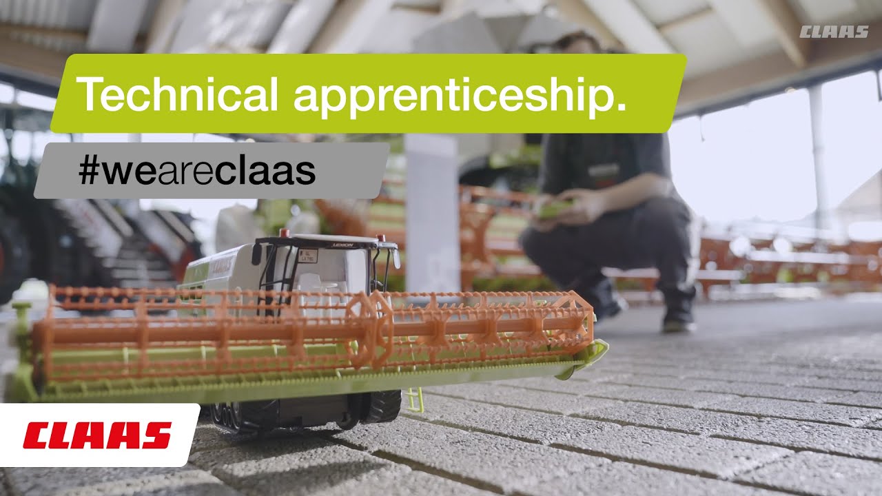 Apprentices wanted: Start your technical apprenticeship at CLAAS