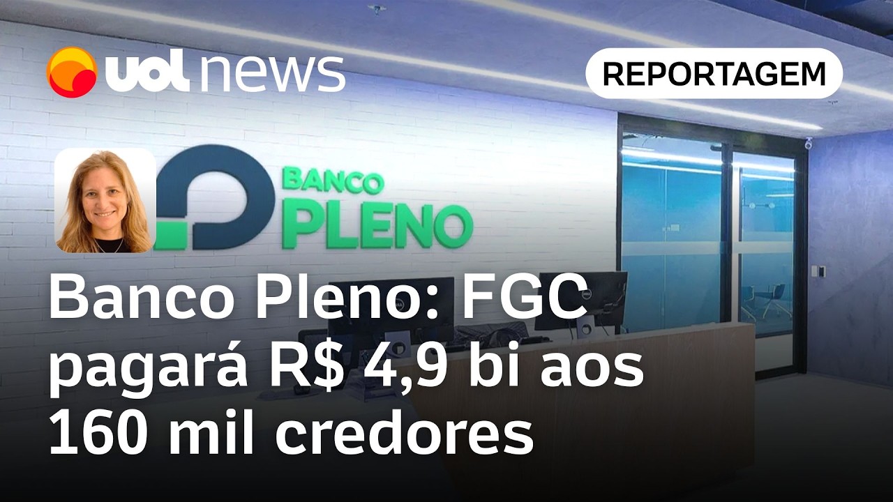 BC liquida banco Pleno: FGC pagará R$ 4,9 bi a 160 mil credores da instituição | Mariana Barbosa