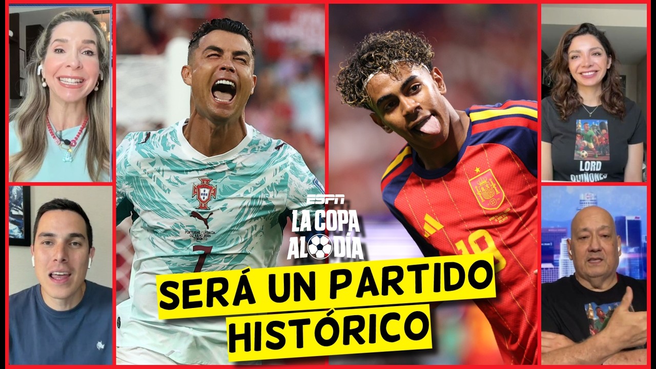 FINAL ADELANTADA entre ESPA&Ntilde;A Y PORTUGAL, MUY TEMPRANO para que CHOQUEN en MUNDIAL | La Copa Al D&iacute;a