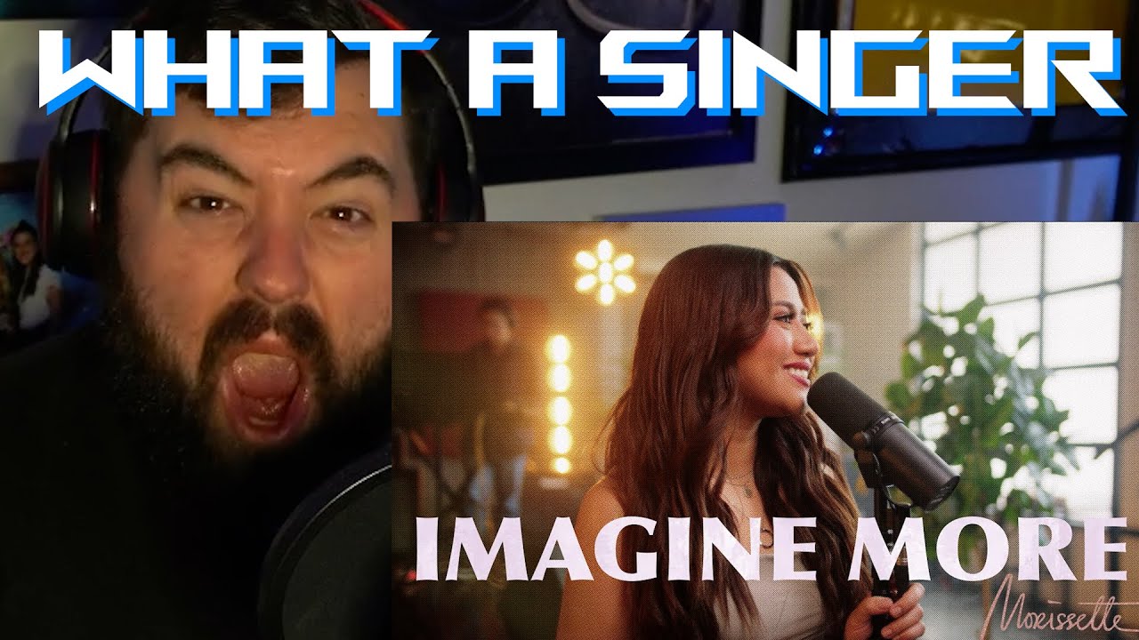 Singer reaction to Morissette - Imagine More (LIVE performance)