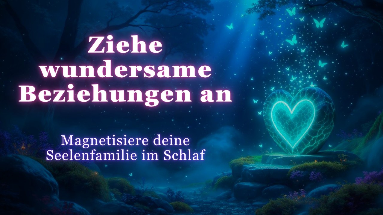 Wunderbare Beziehungen im Schlaf anziehen: Gesetz der Anziehung