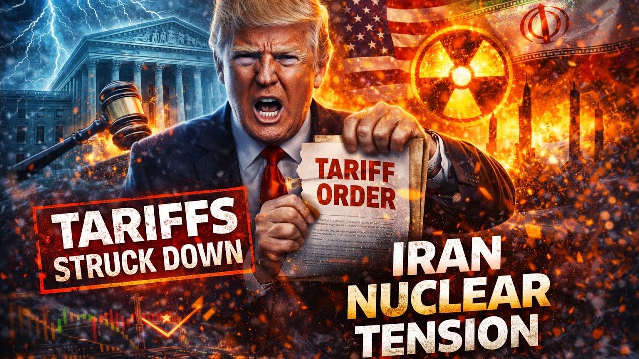 SUPREME COURT VS TRUMP, USE OF TARIFFS RULED ILLEGAL!?, IRAN NUCLEAR TENSION! |Market Talk #48