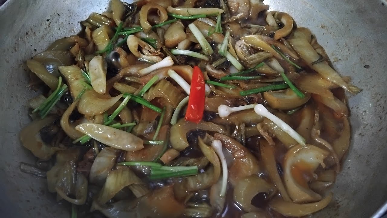 86# món cá ngừ kho dưa cải quá ngon,thêm cải luộc,cơm nhà mỗi ngày #HaofamilyViệtnam