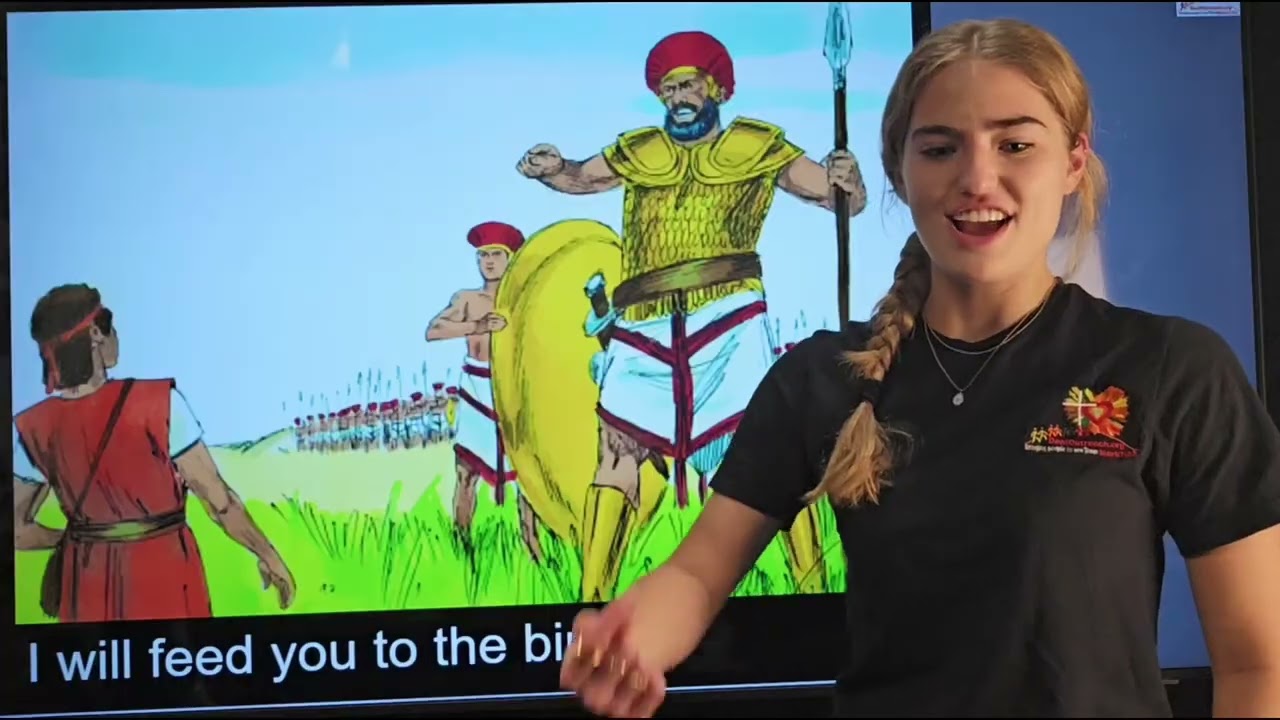 David and Goliath                                     Lifebridge Community Church Deaf Ministry  