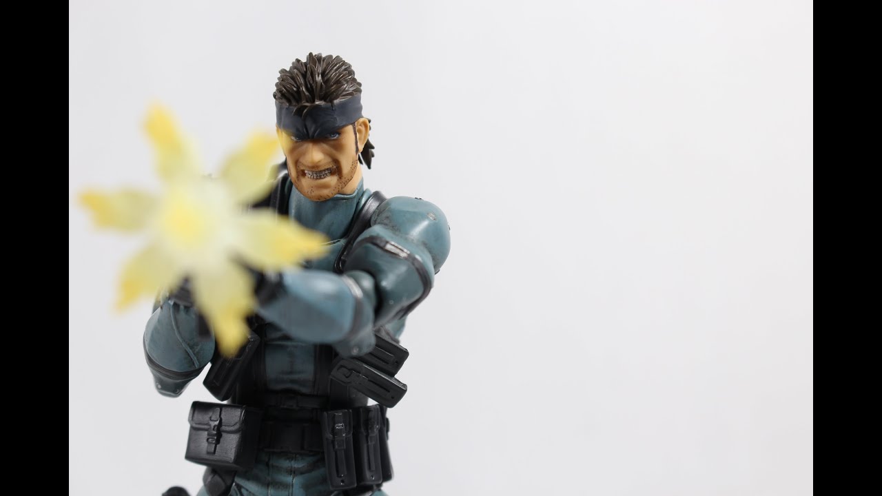 Figma SOLID SNAKE Action Figure Review Metal Gear Solid 2: Sons of Liberty