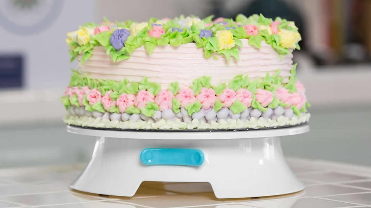 🍰 INTRODUCING THE FOREVER SMOOTH CAKE TURNTABLE