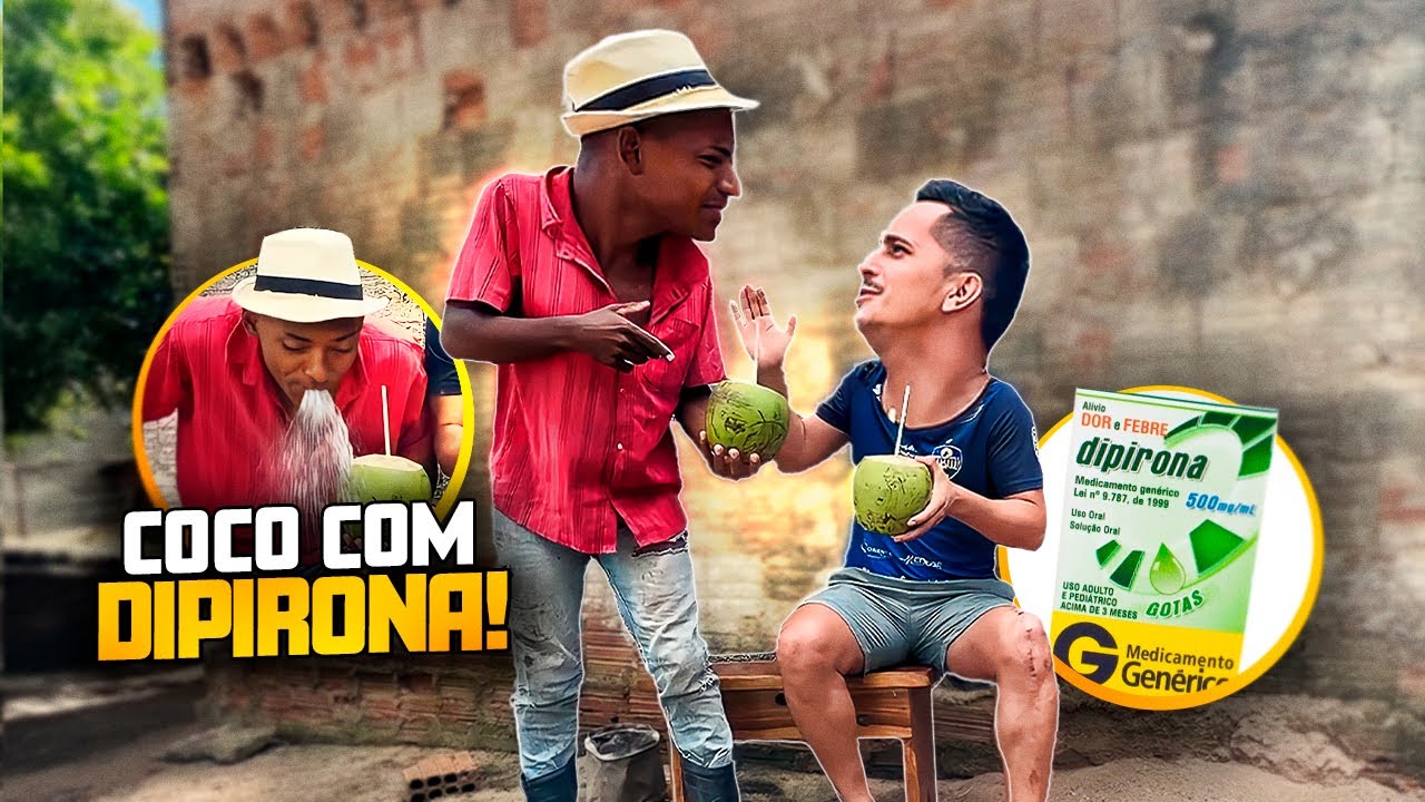BETO TIZIU FAZ PULICIDADE FALSA DO COCO COM DIPIRONA 😂 | BETO TIZIU