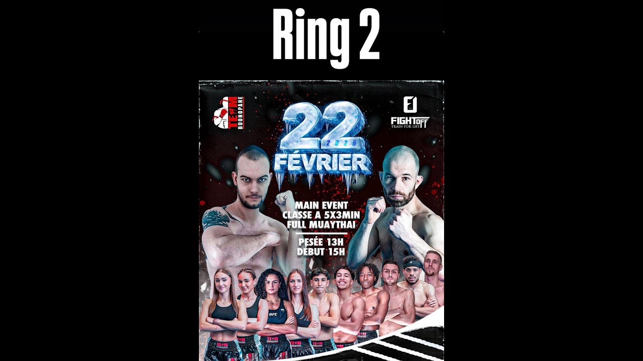 Ring 2 Gala Junior + N - Fight off event 22/02/2026