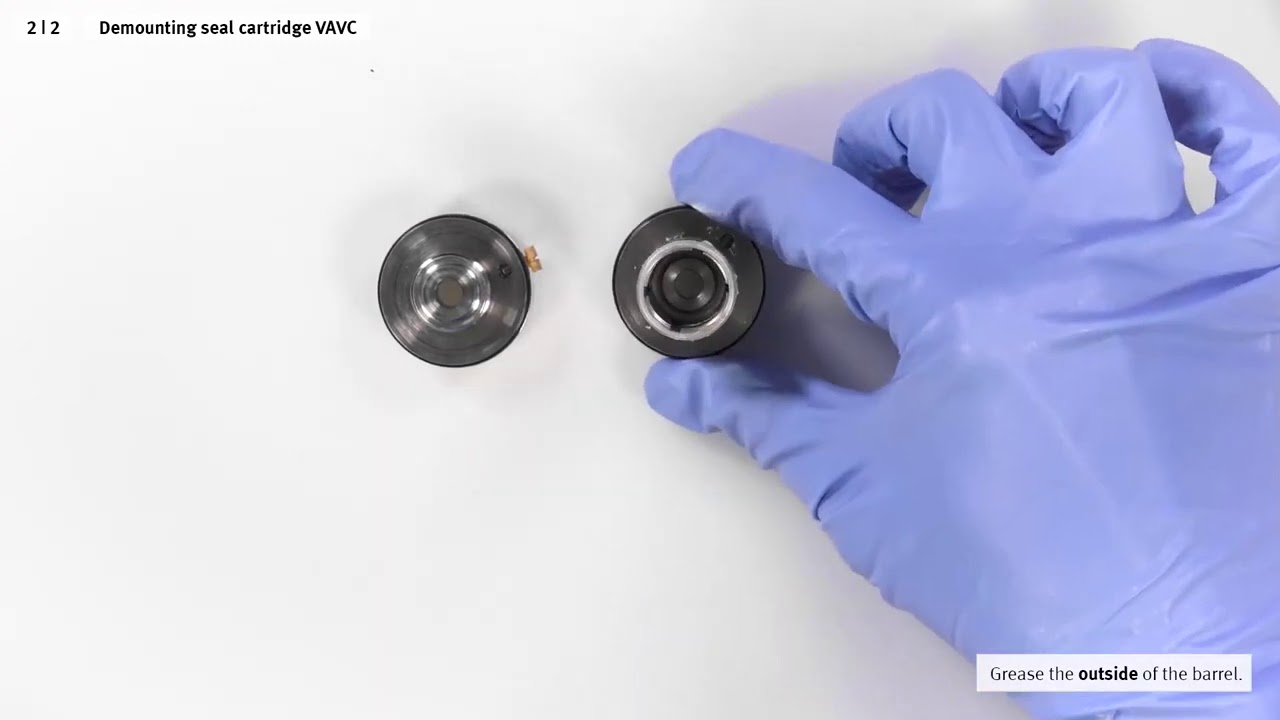 VZQA  Replacing seal cartridge VAVC