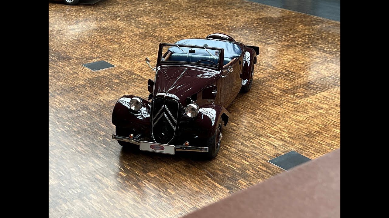 Präsentation Citroën 7 Front 1,9 Liter Roadster Cabriolet (Traction Avant)