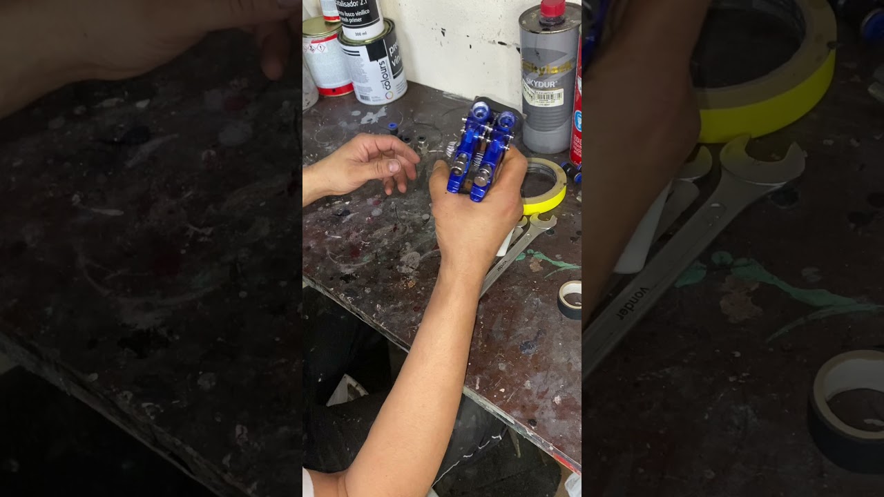 🔴PISTOLA DUPLA🔴METALIZAÇÃO CROMO