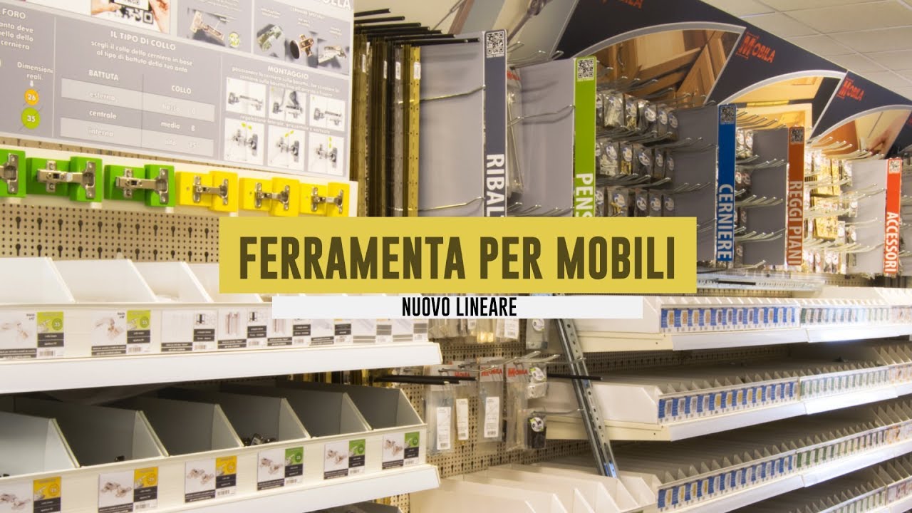 Nuovo lineare ferramenta per mobili Masidef