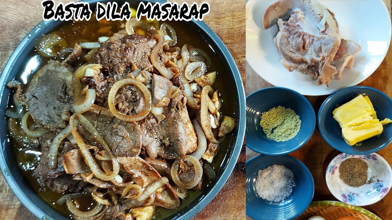 Pork Tongue Steak | Steak dila ng baboy | WeniRush TV