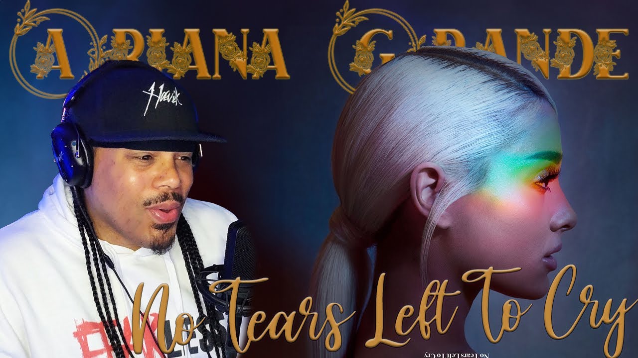 HOW HAVE I NOT SEEN THIS?!? | Ariana Grande | NO TEARS LEFT TO CRY | Rapper REACTION | Commentary