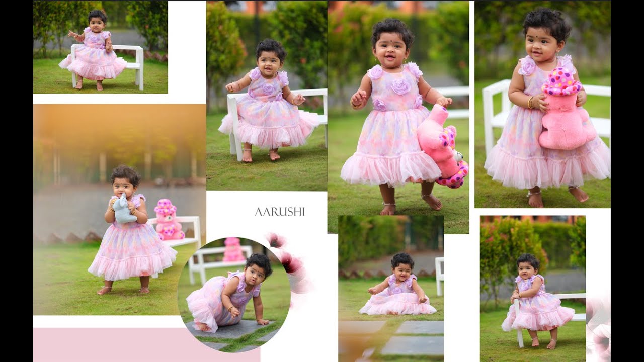 Before the Big Day ✨ | Daksha Aarushi Achanta’s 1st Birthday Pre-Shoot Candid Moments