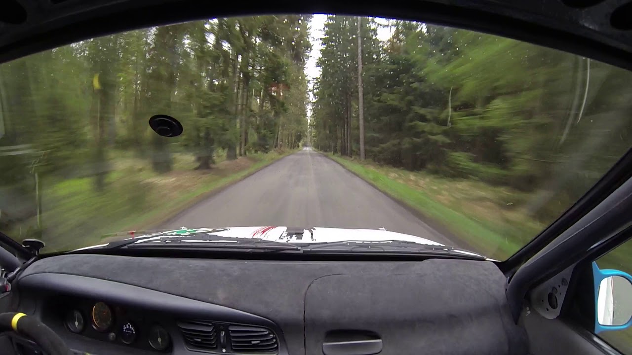 Rally Hořovice RZ 5 Kařízek - Újezd 1 - Crash
