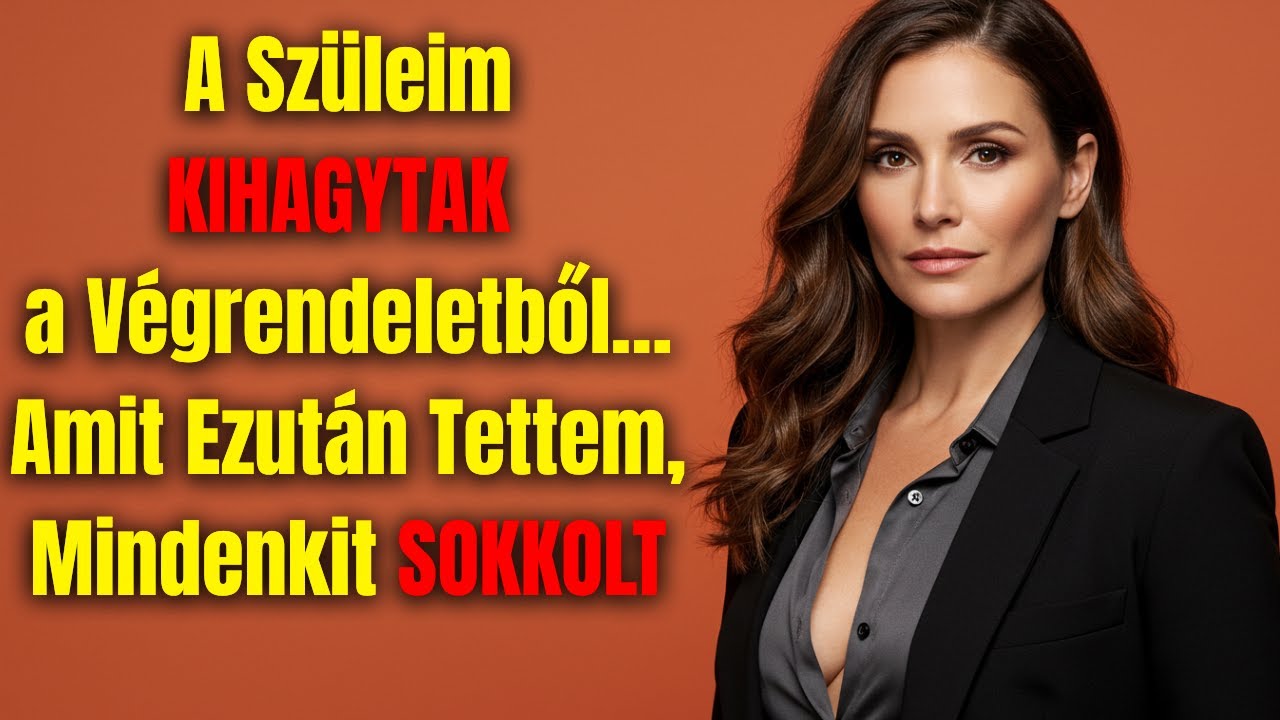 A Szüleim KIHAGYTAK a Végrendeletből… Amit Ezután Tettem, Mindenkit SOKKOLT