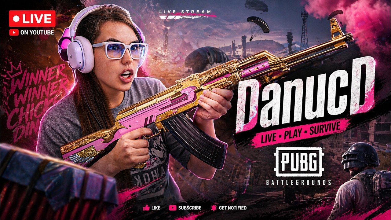 DanucD PUBG Stream NOW IN 1440p HIGH QUALITY!