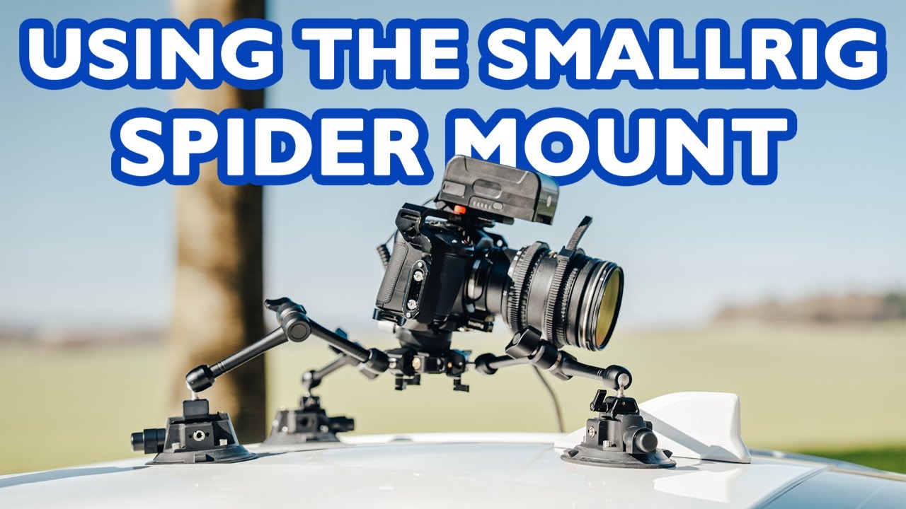 Using the Smallrig 4-Arm Suction Cup Camera Mount