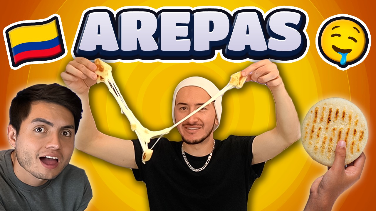 🔥 LAS FAMOSAS AREPAS RELLENAS 🔥 DELICIOSAS!  🇨🇴 🇻🇪  😂 AGENTES DEMENTES