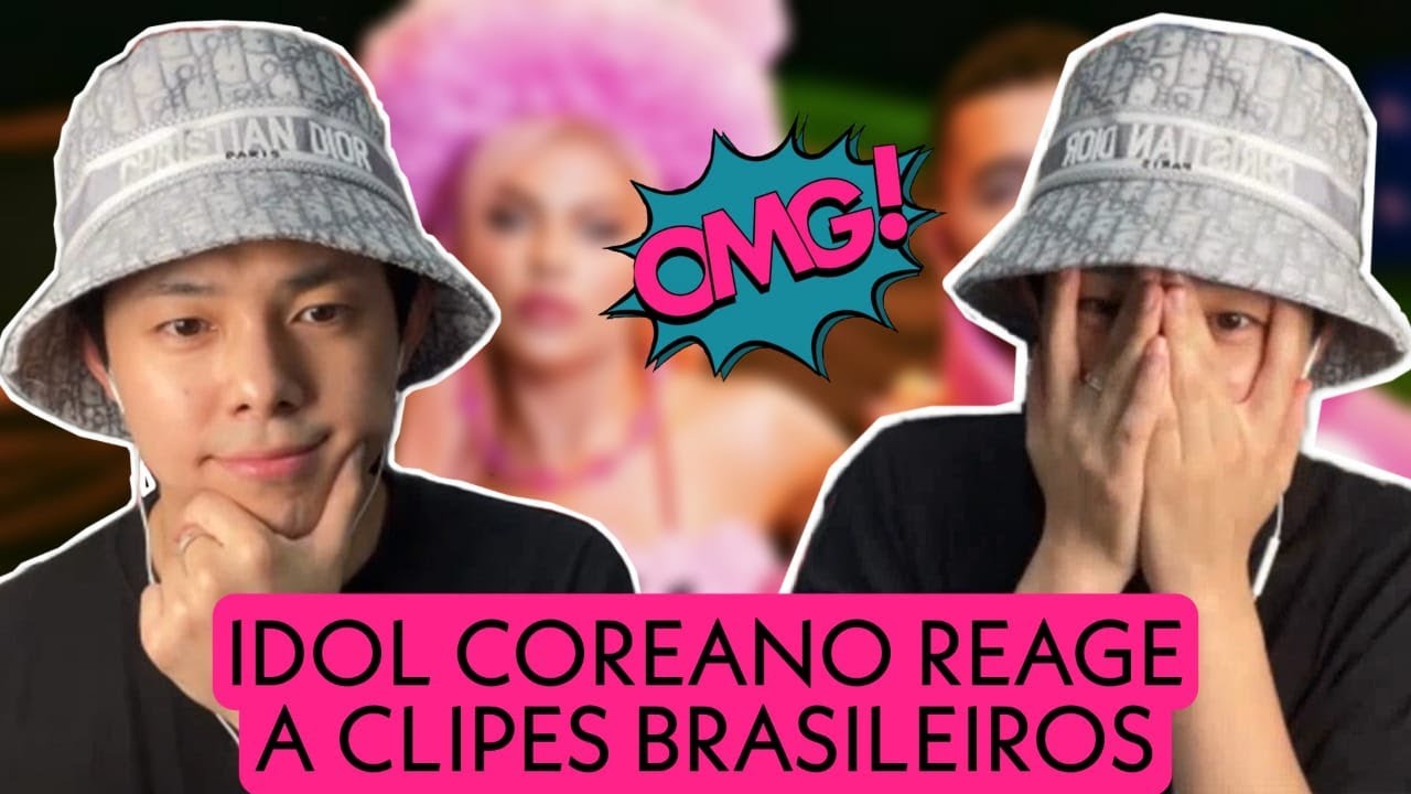 Cantor coreano reage à musicas brasileiras e se emociona com surpresa dos fãs ft Woosoo
