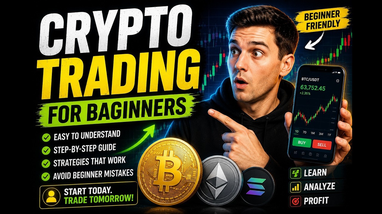 CRYPTO TRADING FOR BEGINNERS 🚀