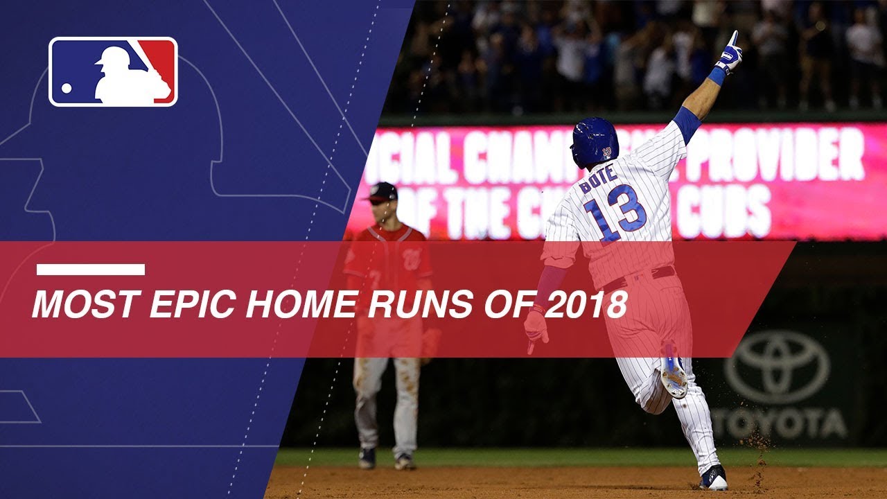 Najbardziej epickie home runy 2018 roku