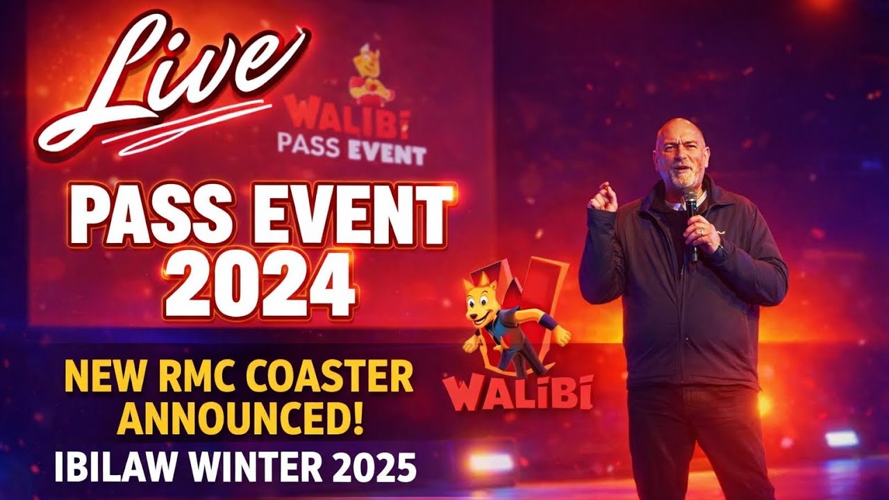 Walibi pass Event , un Futur RMC en approche ? , 1er on ride du nouveaux coaster, winter , 2025, ...