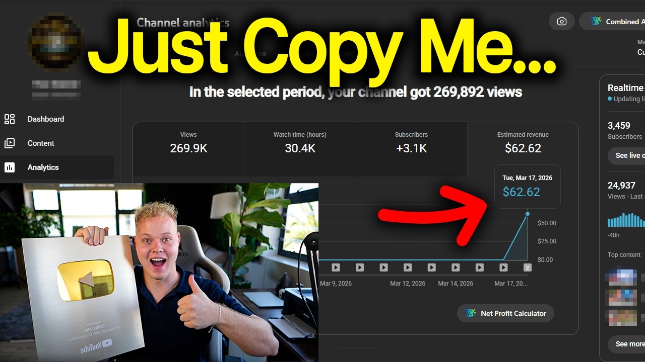 How i monetize 3-5 faceless channels a month ($37,432/month YouTube Automation Strategy)