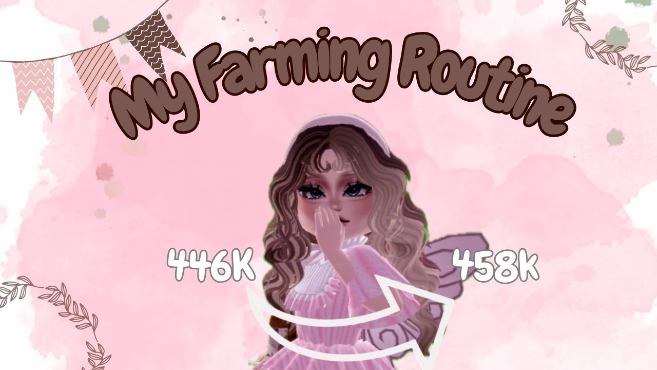 ROYALE HIGH FARMING ROUTINE | Tips For Both PC and Mobile Players