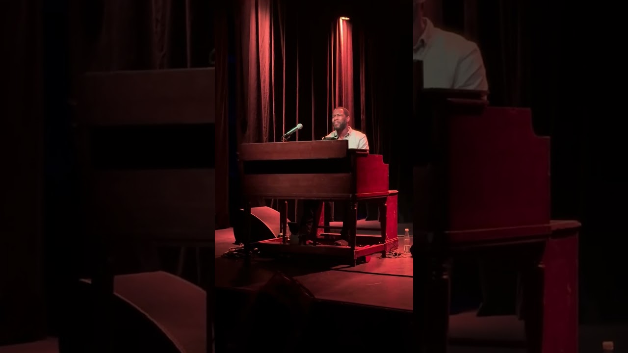 Cory Henry caressing, tweaking and testing the borders of the old Hammond organ.