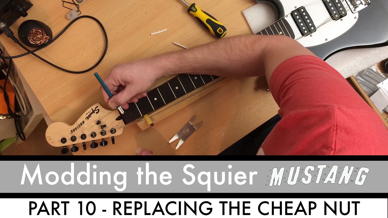 Modding the Mighty Bullet Mustang Part 10 - Replacing the cheap nut