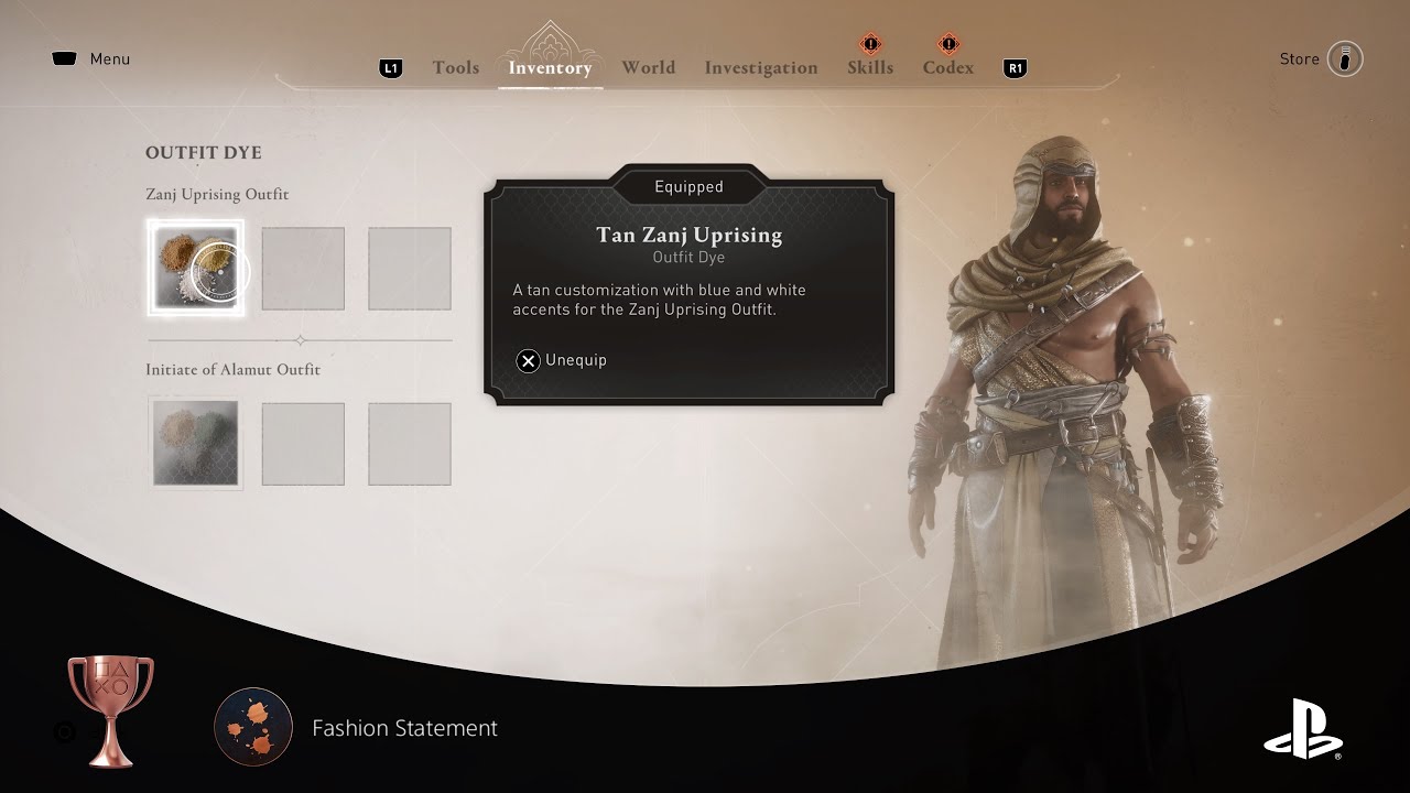 Assassin's Creed Mirage - Fashion Statement Trophy Guide