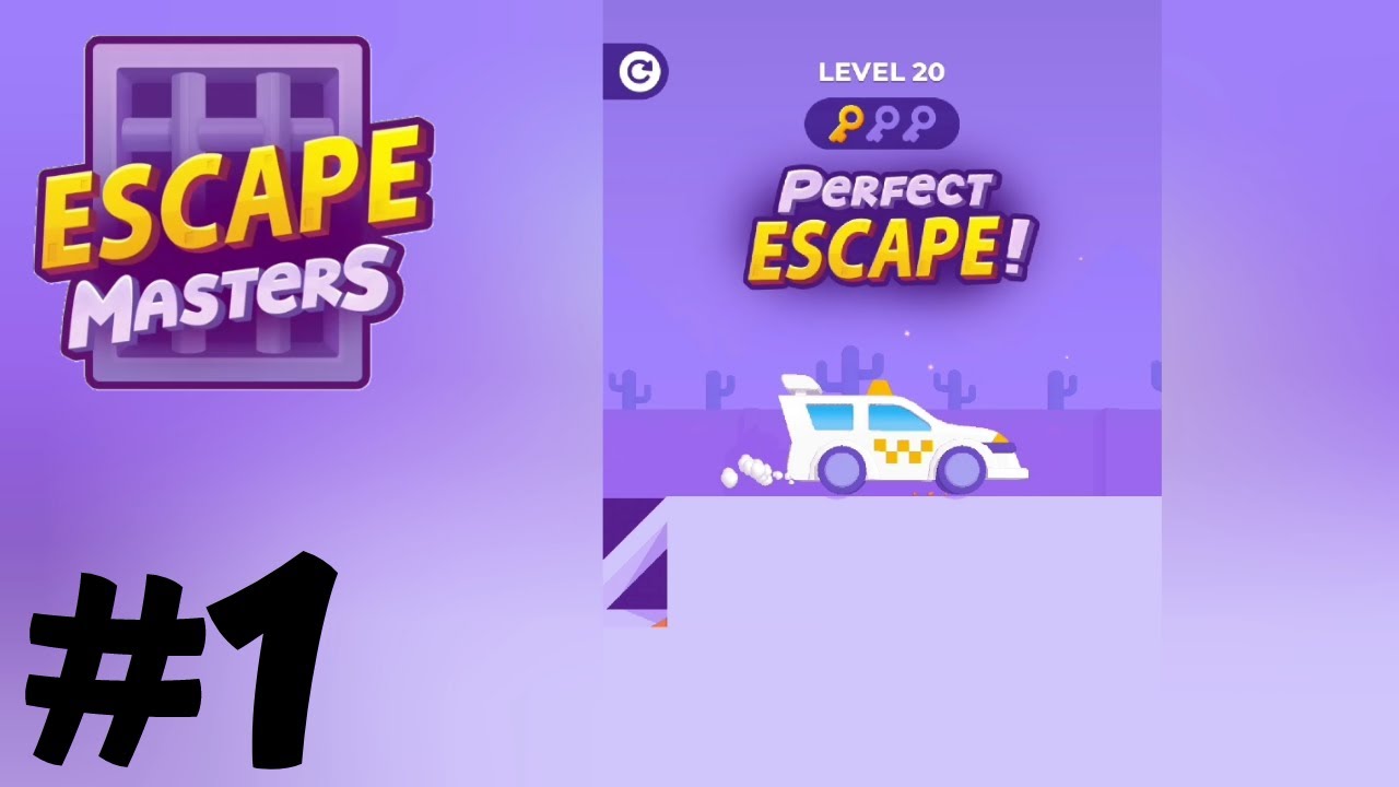Escape Masters || Gameplay Walkthrough || Level 1-20 || #1